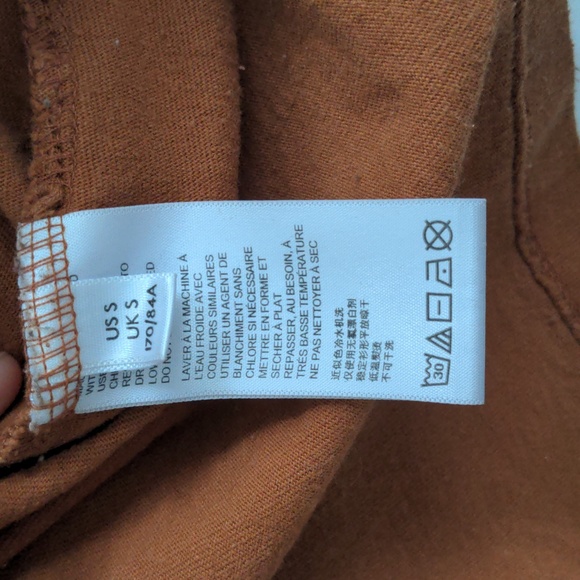 Urban Outfitters Best Friend Essential Cropped T-shirt, Rust, Womens Sma… - Picture 5 of 6